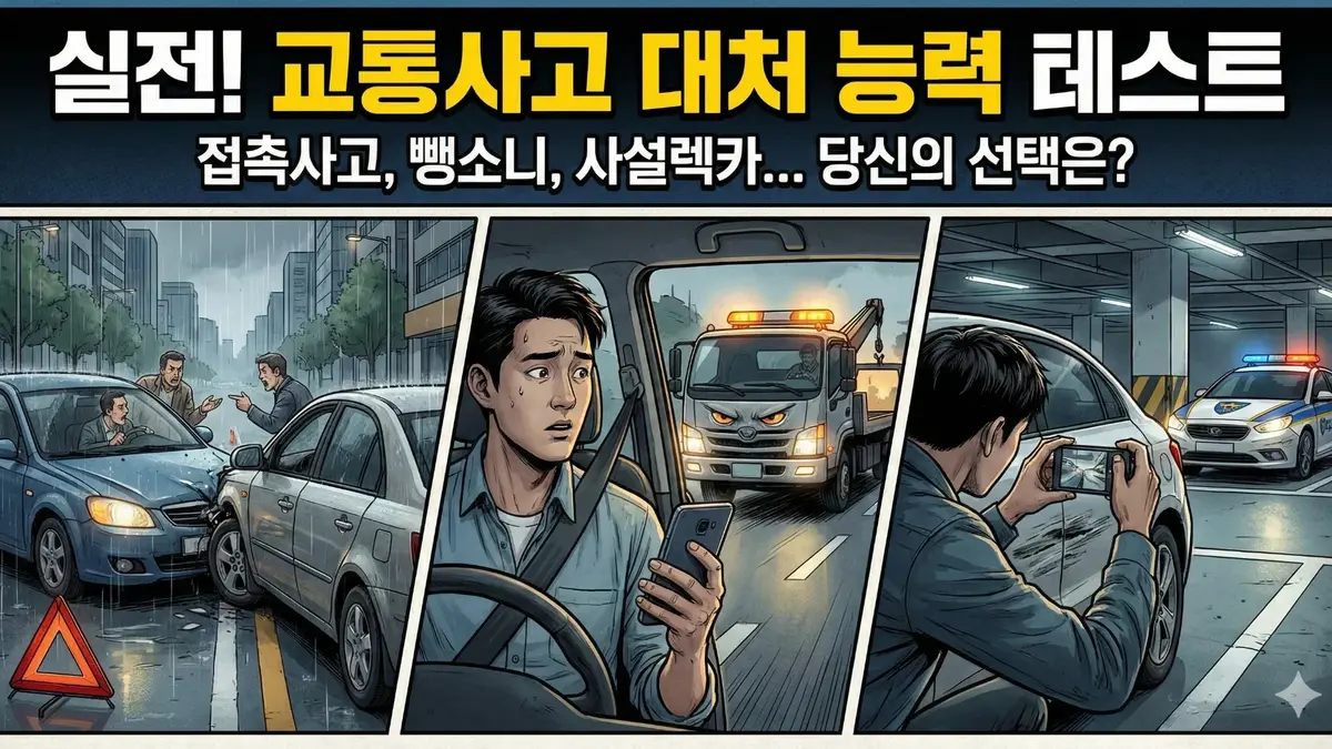 교통사고 대처 능력 테스트